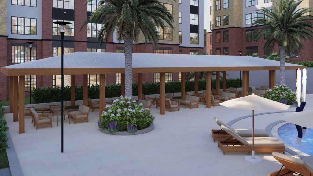 sycamore 5 Sycamore resort rendered image of social area